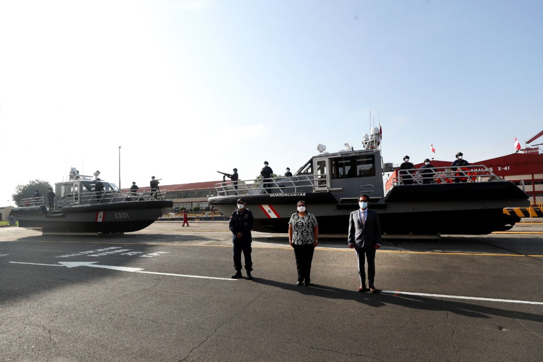 Dos nuevas patrulleras se incorporan a la Marina para reforzar control en el mar peruano. Foto: Mindef