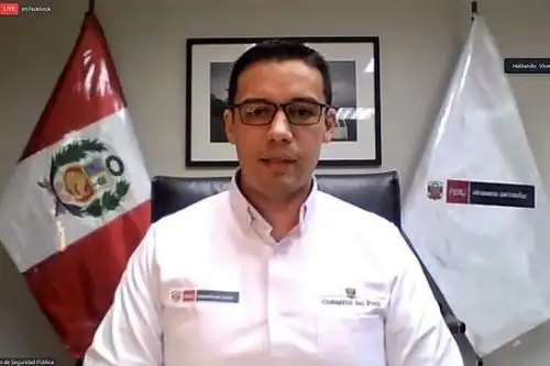 Viceministro de Seguridad Pública del Ministerio del Interior (Mininter), Nicolás Zevallos Trigoso.