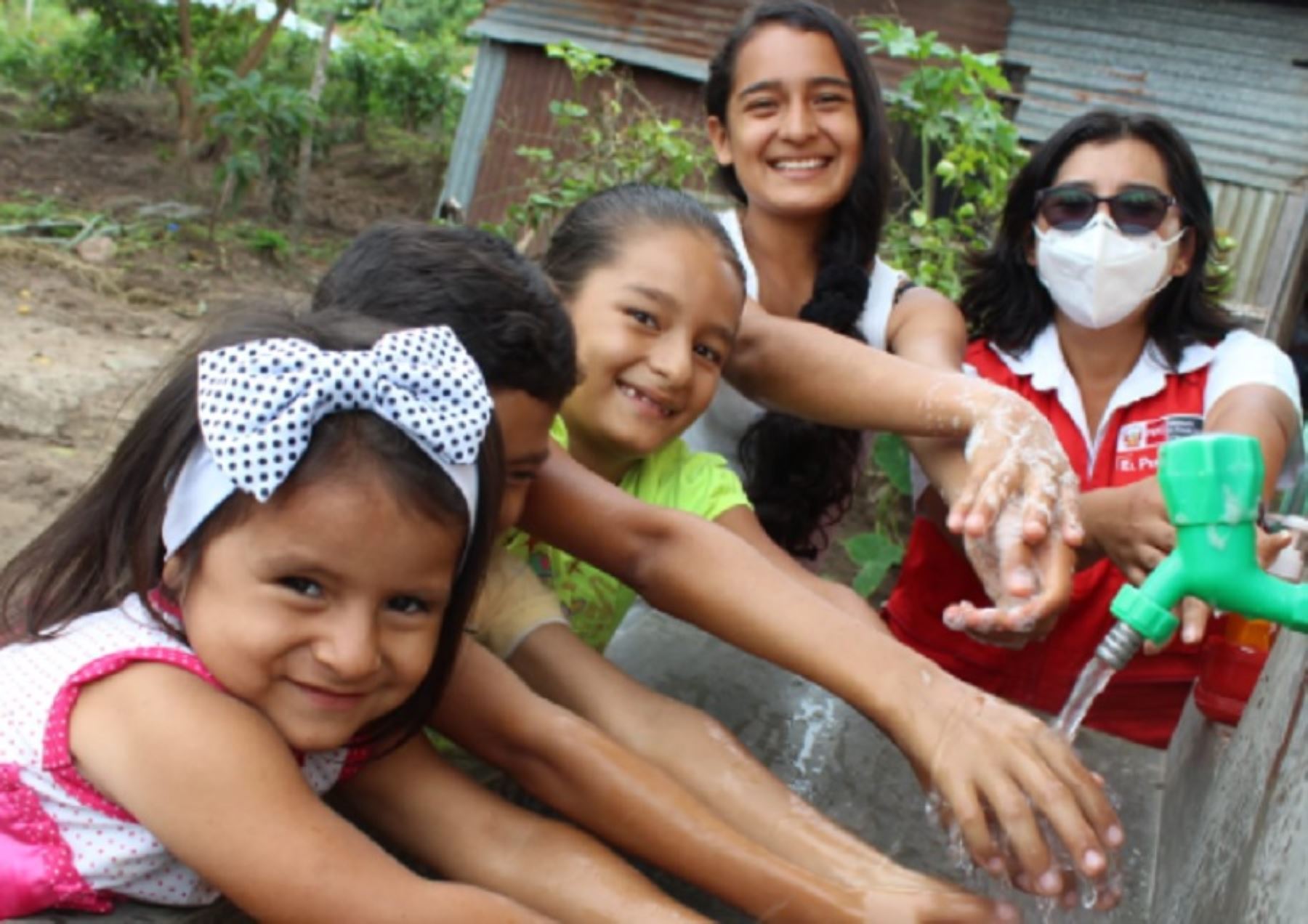 Proyecto de agua potable del Ministerio de Vivienda redujo infecciones en población infantil del centro poblado Santa Catalina, en la provincia de Moyobamba de la región San Martín.