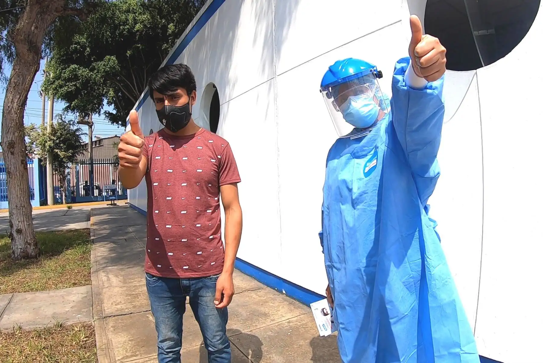 EsSalud: joven asegurado y su familia vencieron la tuberculosis en plena pandemia. Foto: ANDINA/Difusión.