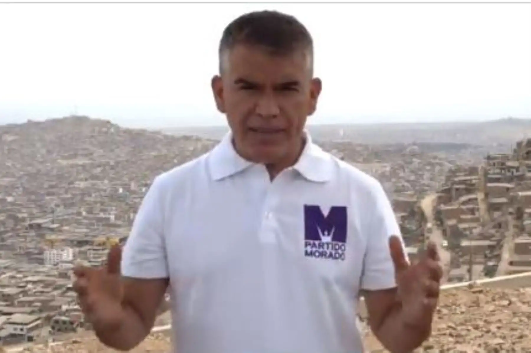 Julio Guzmán, candidato presidencial por el Partido Morado. Foto: ANDINA/difusión.