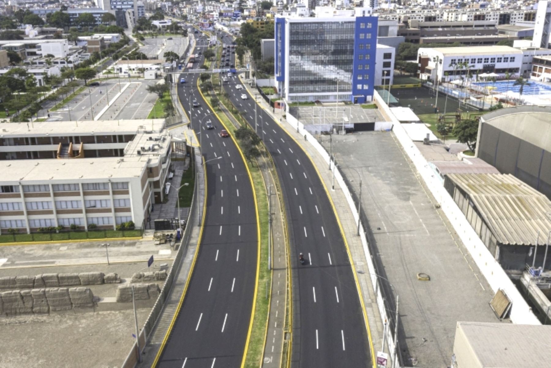 Municipio de Lima renovó pistas y señalización en la avenida Universitaria. Foto: ANDINA/difusión.