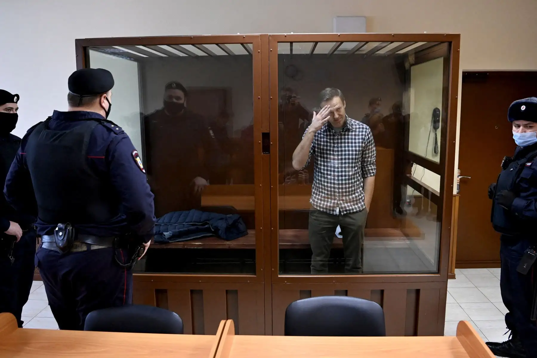Alexei Navalny, que cumplía una condena de dos años y medio de prisión, sobrevivió el año pasado a un envenenamiento que atribuye al Kremlin. Foto: AFP