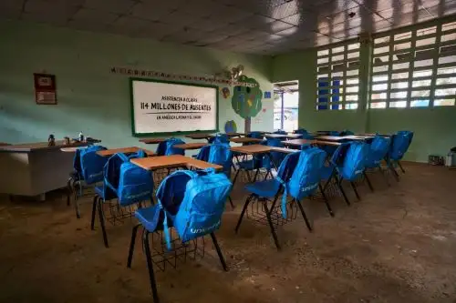 Imagen principal de la campaña Las Escuelas Primero de Unicef. Foto: Unicef/Difusión