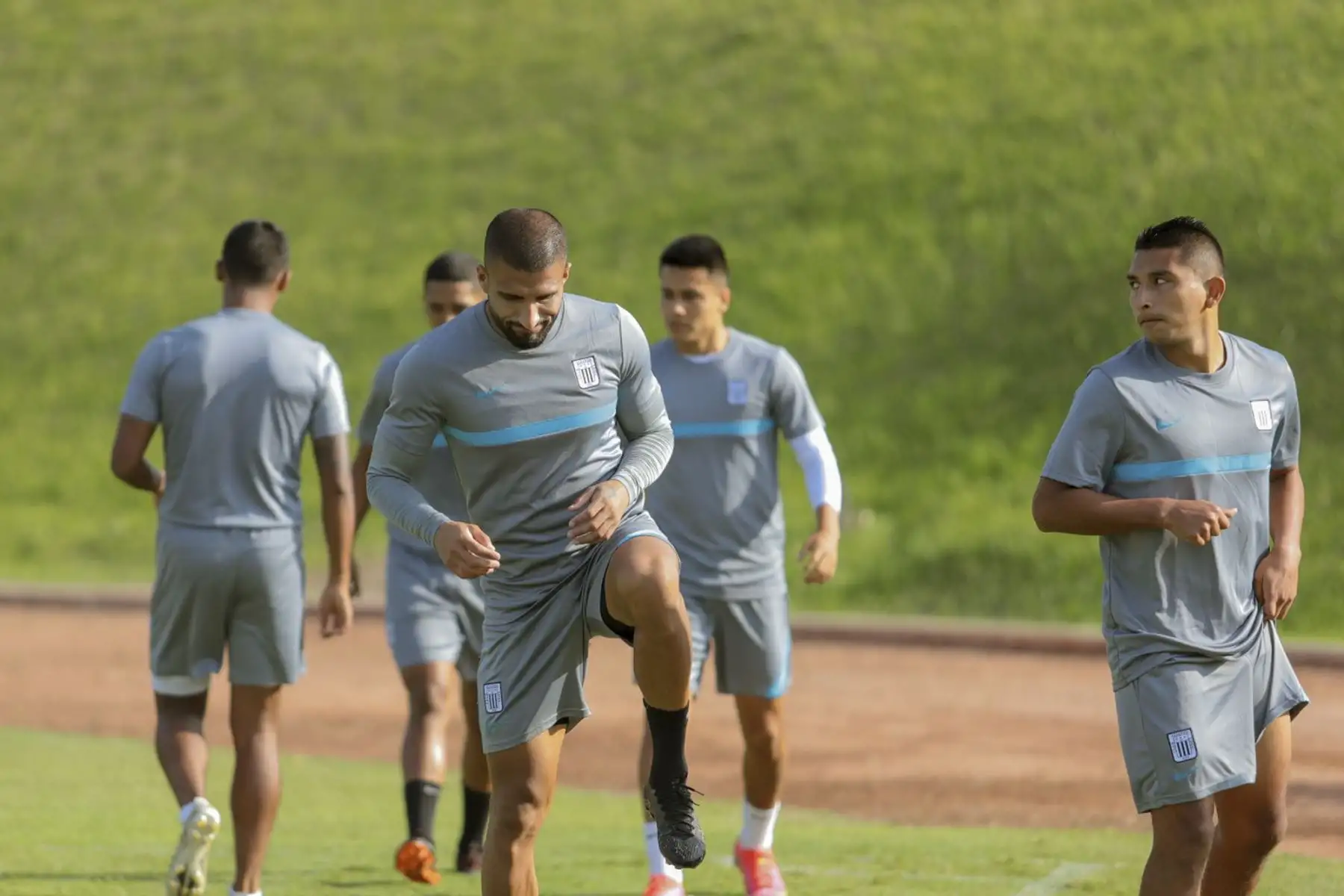 El club Alianza Lima realizó sus entrenamientos en las instalaciones del Colegio de la Imaculada, en Surco. Foto: Club Alianza Lima