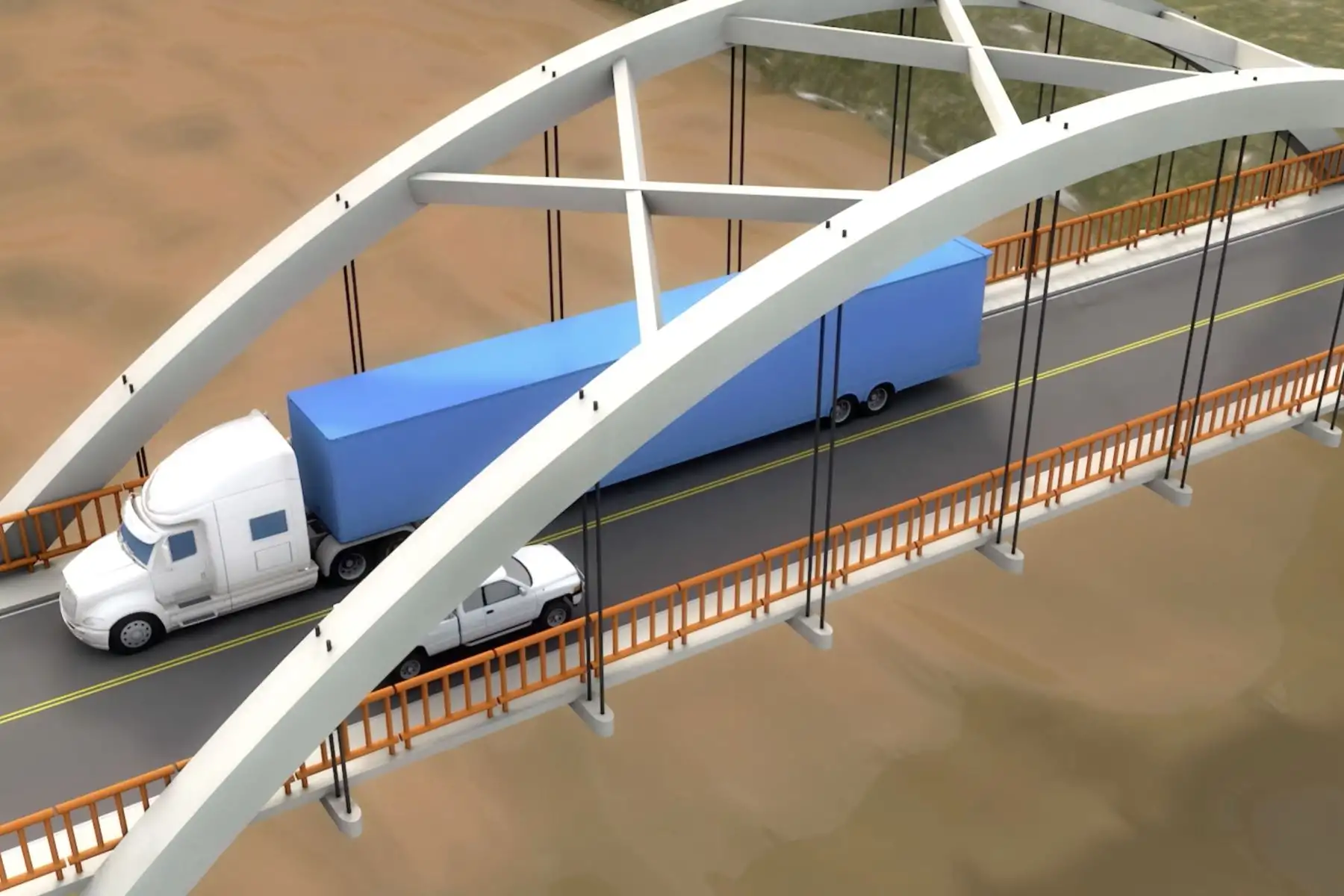 La nueva carretera Central integrará al departamento de Lima con la carretera Longitudinal de la Sierra. Se calcula que esta vía, de 136 kilómetros de longitud, beneficiará a nueve millones de personas. Imagen: MTC Captura TV.