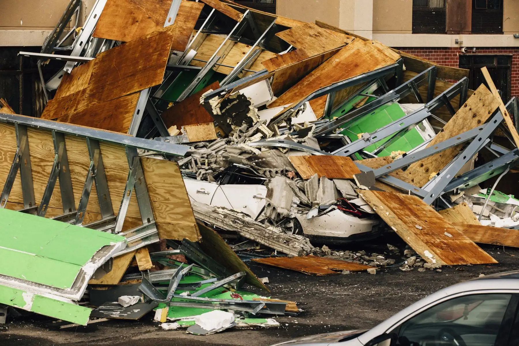 Un tornado arrasó Fultondale dañando la propiedad y dejando una persona muerta y más de una docena de heridos. Foto: AFP