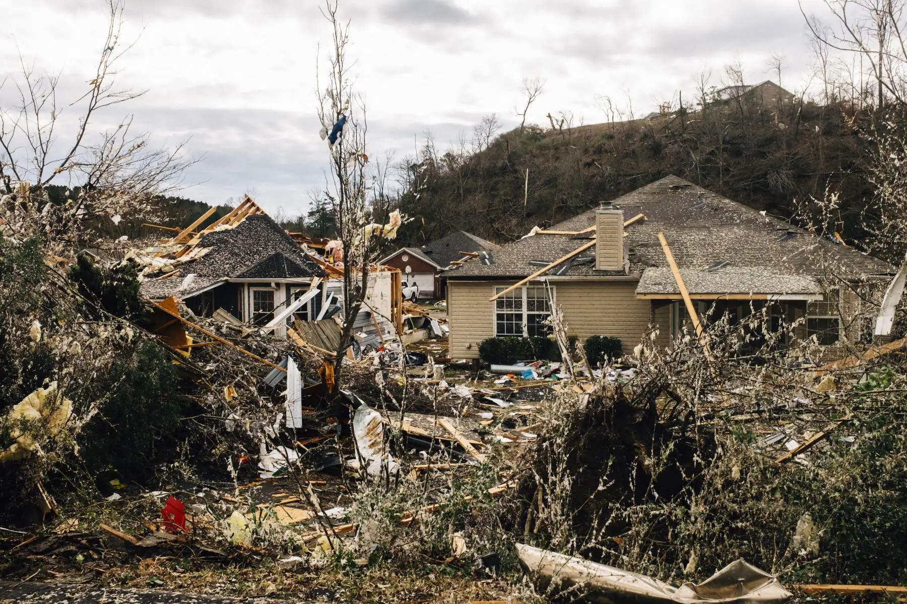 Un tornado arrasó Fultondale dañando la propiedad y dejando una persona muerta y más de una docena de heridos. Foto: AFP