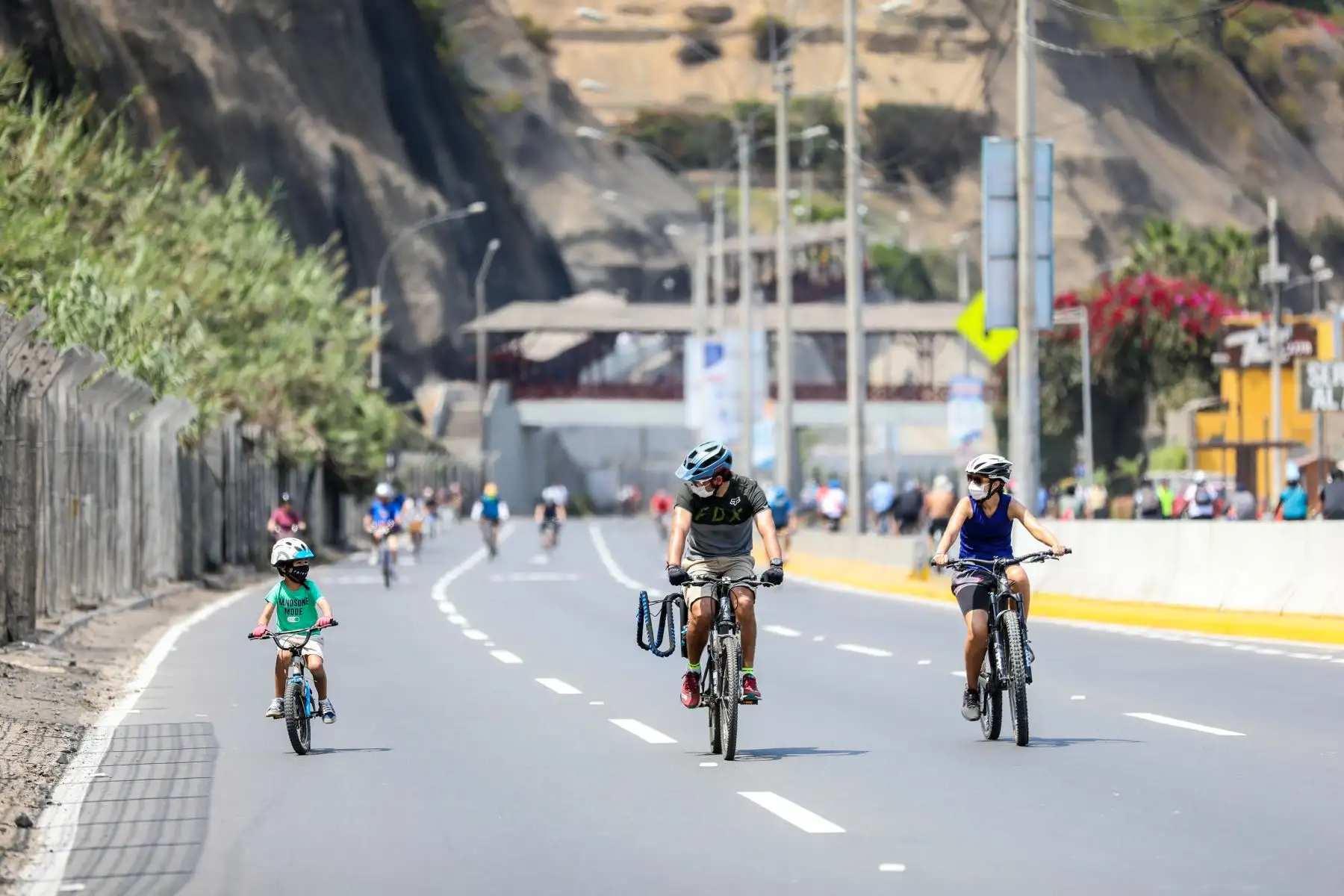 Municipalidad de Lima reanuda los domingo sin autos, que promueve el uso de bicicleta y espacios públicos abiertos y seguros, es una de ellas. Foto: ANDINA/Municipalidad de Lima