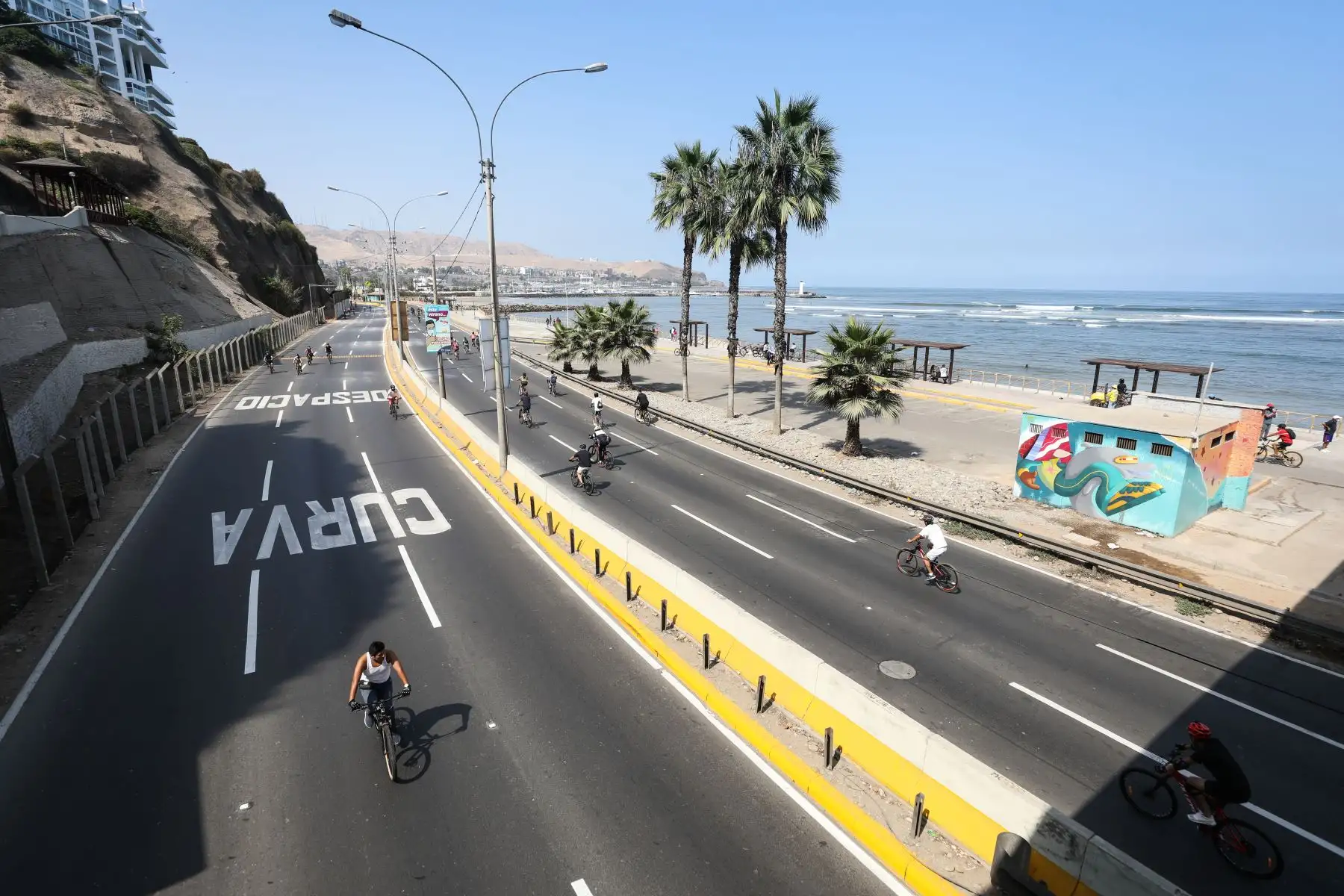 Municipalidad de Lima reanuda los domingo sin autos, que promueve el uso de bicicleta y espacios públicos abiertos y seguros, es una de ellas. Foto: ANDINA/Municipalidad de Lima