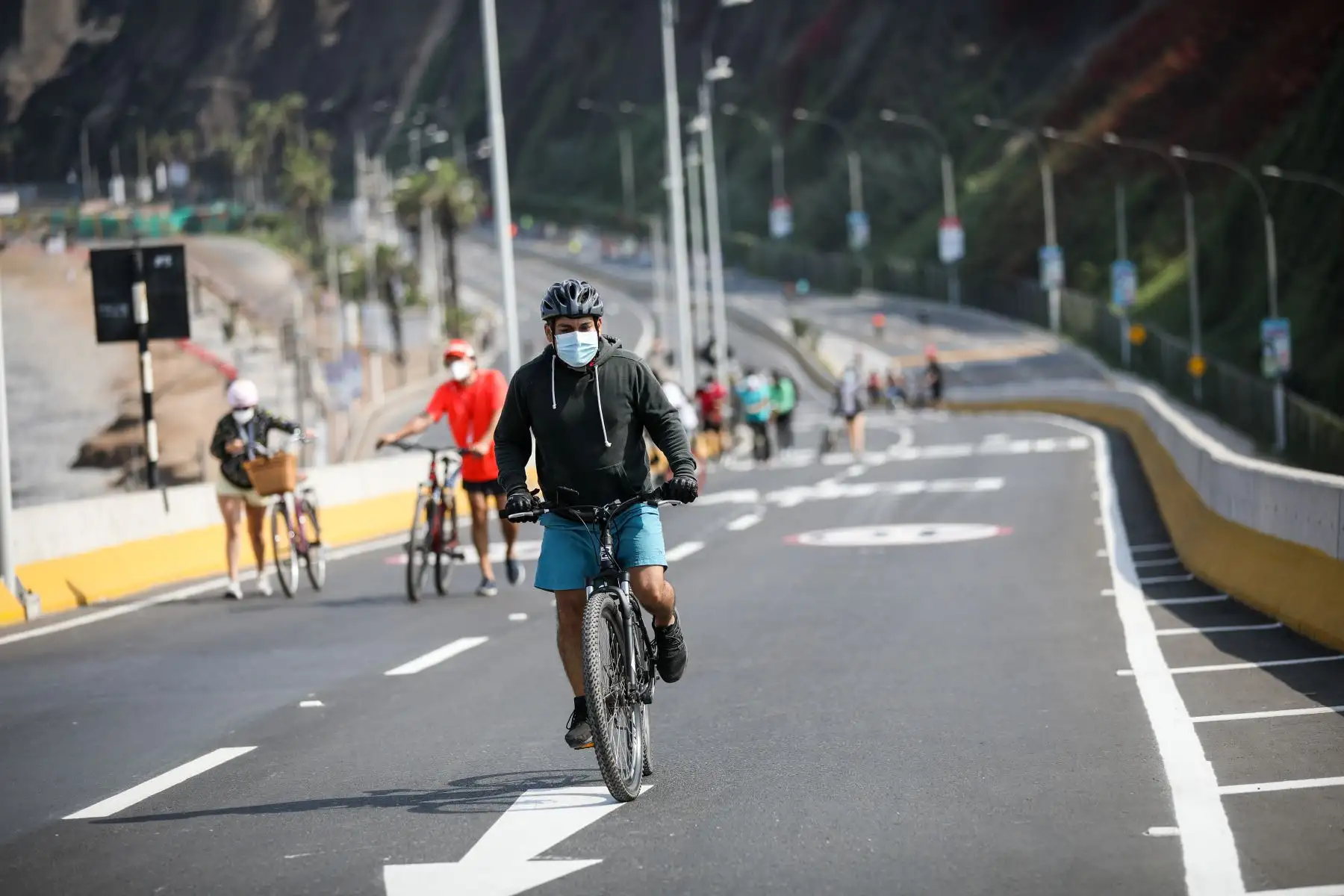 Municipalidad de Lima reanuda los domingo sin autos, que promueve el uso de bicicleta y espacios públicos abiertos y seguros, es una de ellas. Foto: ANDINA/Municipalidad de Lima