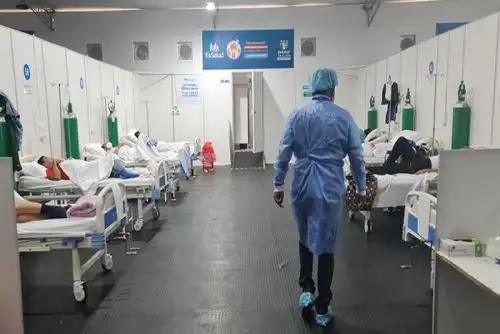 La nueva Villa Essalud Nuevo Chimbote fue puesta en funcionamiento el pasado viernes 26 de marzo con 100 camas disponibles para pacientes que desarrollen cuadros leves y moderados de covid-19 ANDINA/Difusión