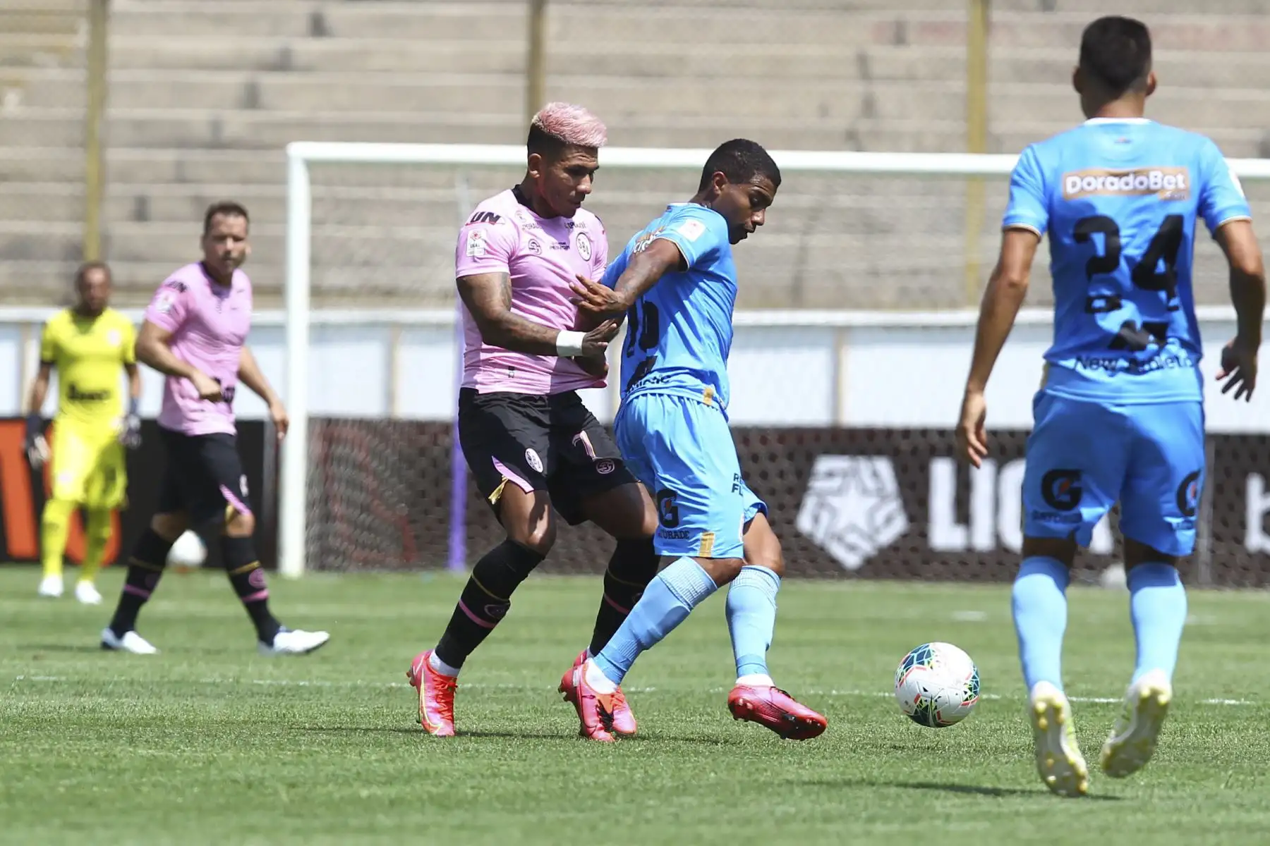 Sport Boys choca ante Binacional por la tercera jornada de la Liga 1, en el estadio Alejandro Villanueva. Foto: Liga 1