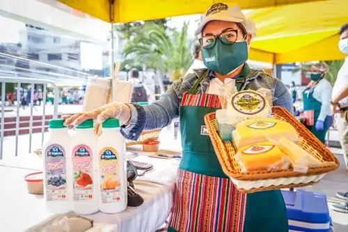 Productora de queso artesanal. Foto: Cortesía.