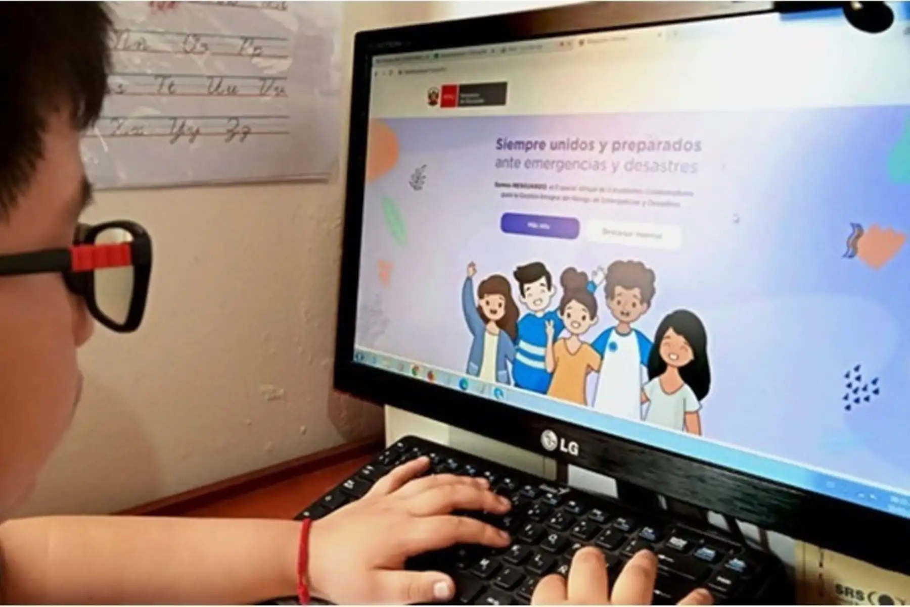 Estudiantes difundirán iniciativas ante emergencias y desastres en web del Minedu. Foto: ANDINA/Difusión.