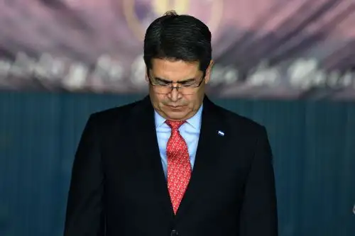 Hermano del presidente de Honduras condenado en EE. UU. a cadena perpetua por narcotráfico. Foto: AFP.