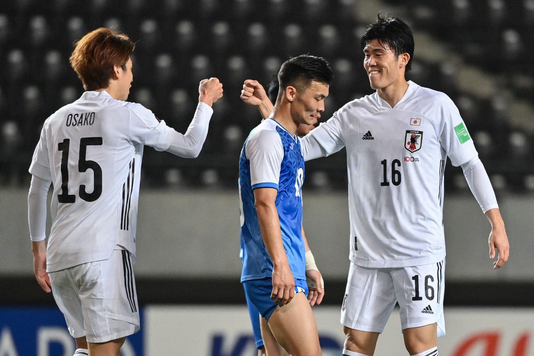 A tres jornadas del final de las calificaciones, Japón va bien encaminado para participar en su sétimo mundial consecutivo. Foto: AFP.