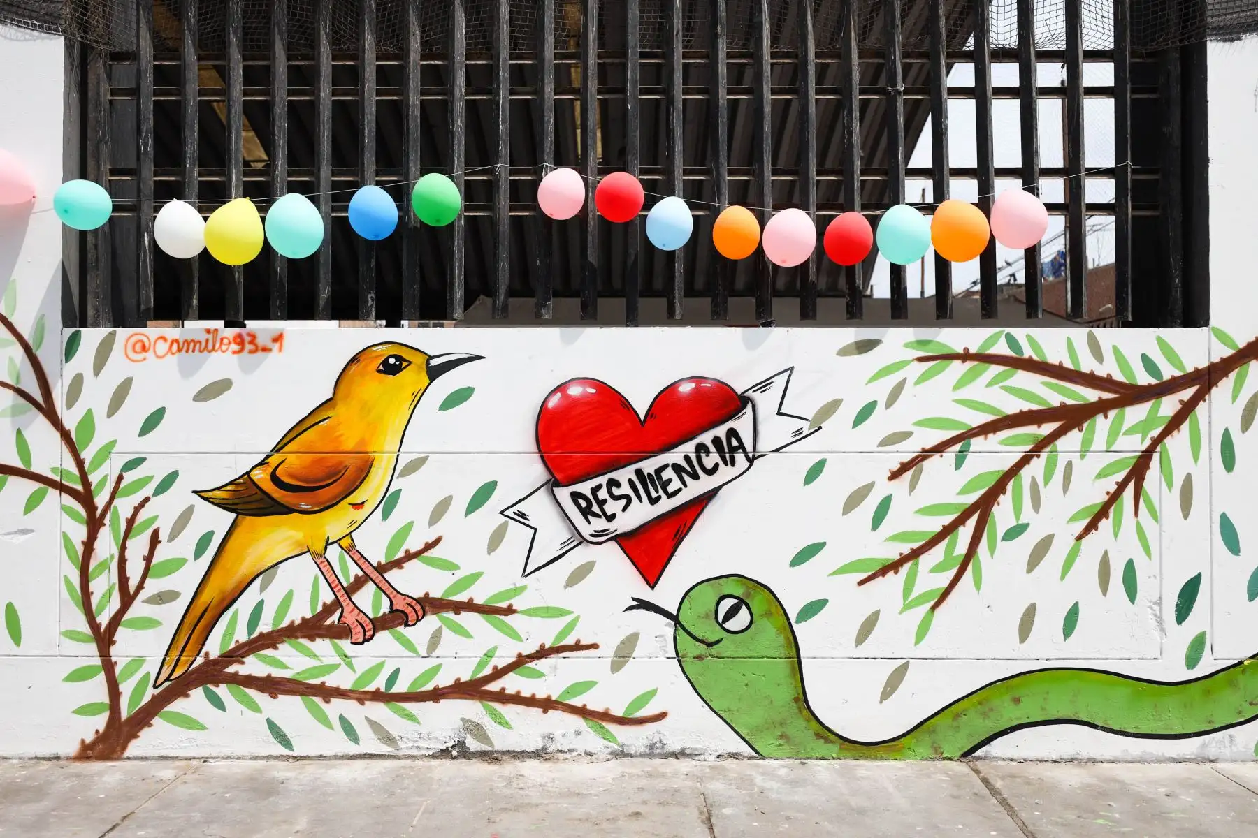 MML inaugura mural y recupera espacio público en el Cercado de Lima. Foto: MML