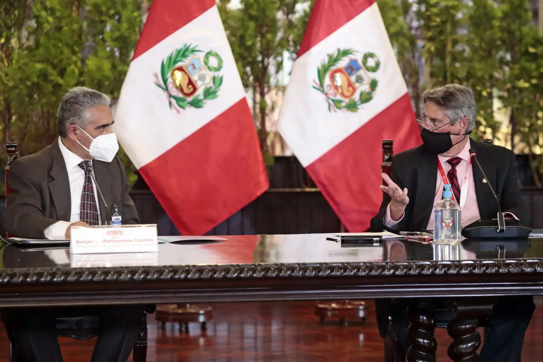 El presidente Francisco Sagasti, lidera sesión de instalación de la Comisión Multisectorial de Ciencia, Tecnología e Innovación. Foto: ANDINA/ Prensa Presidencia El presidente Francisco Sagasti, lidera sesión de instalación de la Comisión Multisectorial de Ciencia, Tecnología e Innovación. Foto: ANDINA/ Prensa Presidencia