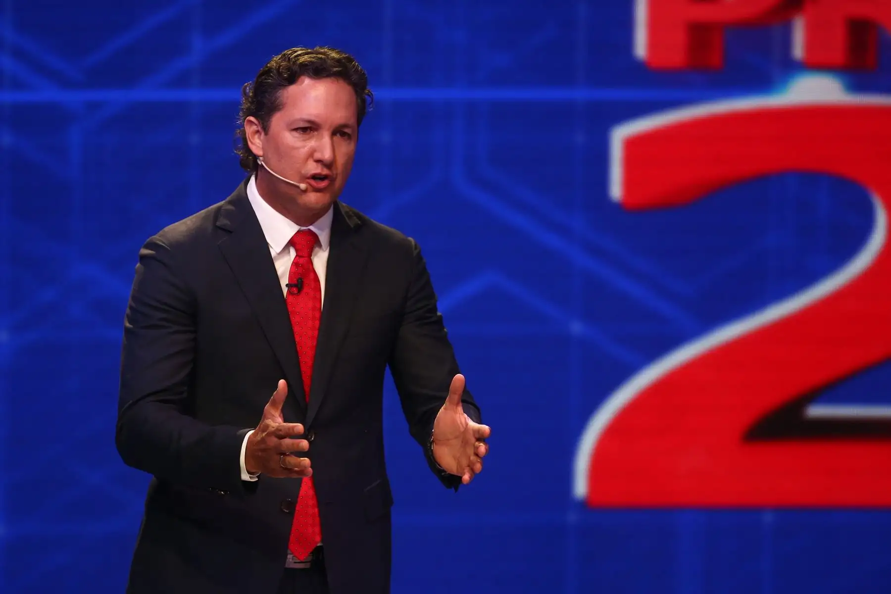 Daniel Salaverry, candidato presidencial de Somos Perú. ANDINA/Vidal Tarqui