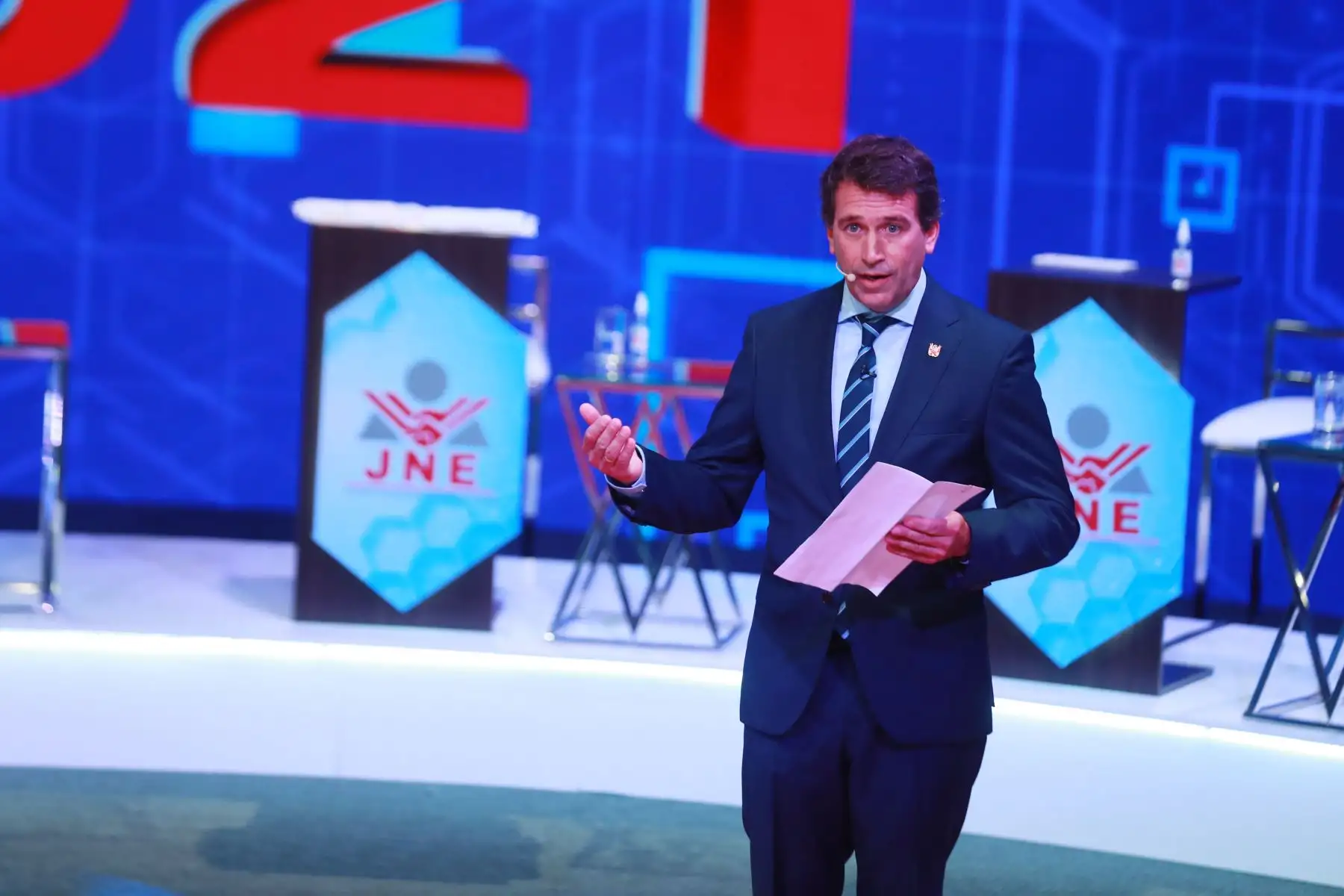 “La corrupción se la está llevando toda. Ama Sua con la suya y ahora quiere la nuestra”, finalizó el candidato. ANDINA/Carla Patiño Ramírez