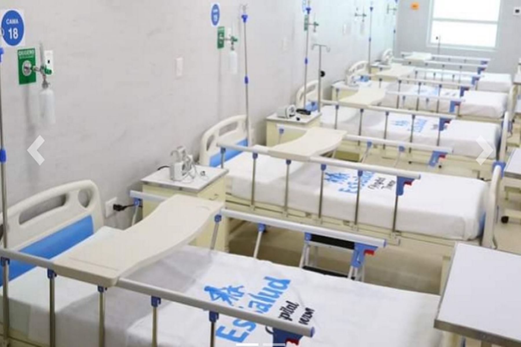 Los hospitales Almanzor Aguinaga Asenjo y Luis Heysen, donde se atiende a pacientes críticos, contarán con más camas UCI para pacientes covid-19.