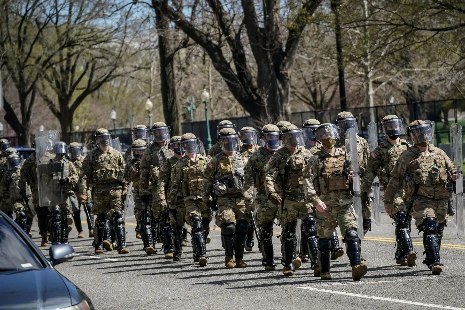 El Capitolio de los Estados Unidos fue bloqueado después de que, según informes, una persona embistió con un vehículo a dos agentes de policía de Capitol Hill. Se detuvo a un sospechoso. Foto: AFP