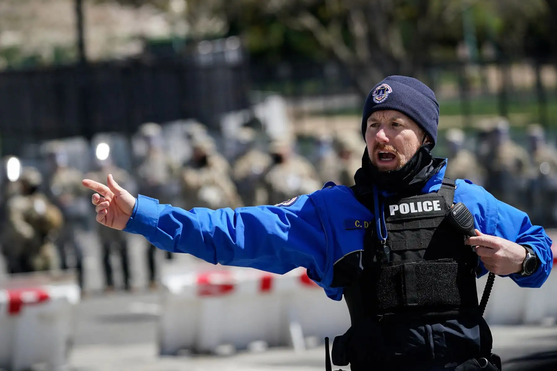 El Capitolio de los Estados Unidos fue bloqueado después de que, según informes, una persona embistió con un vehículo a dos agentes de policía de Capitol Hill. Se detuvo a un sospechoso. Foto: AFP