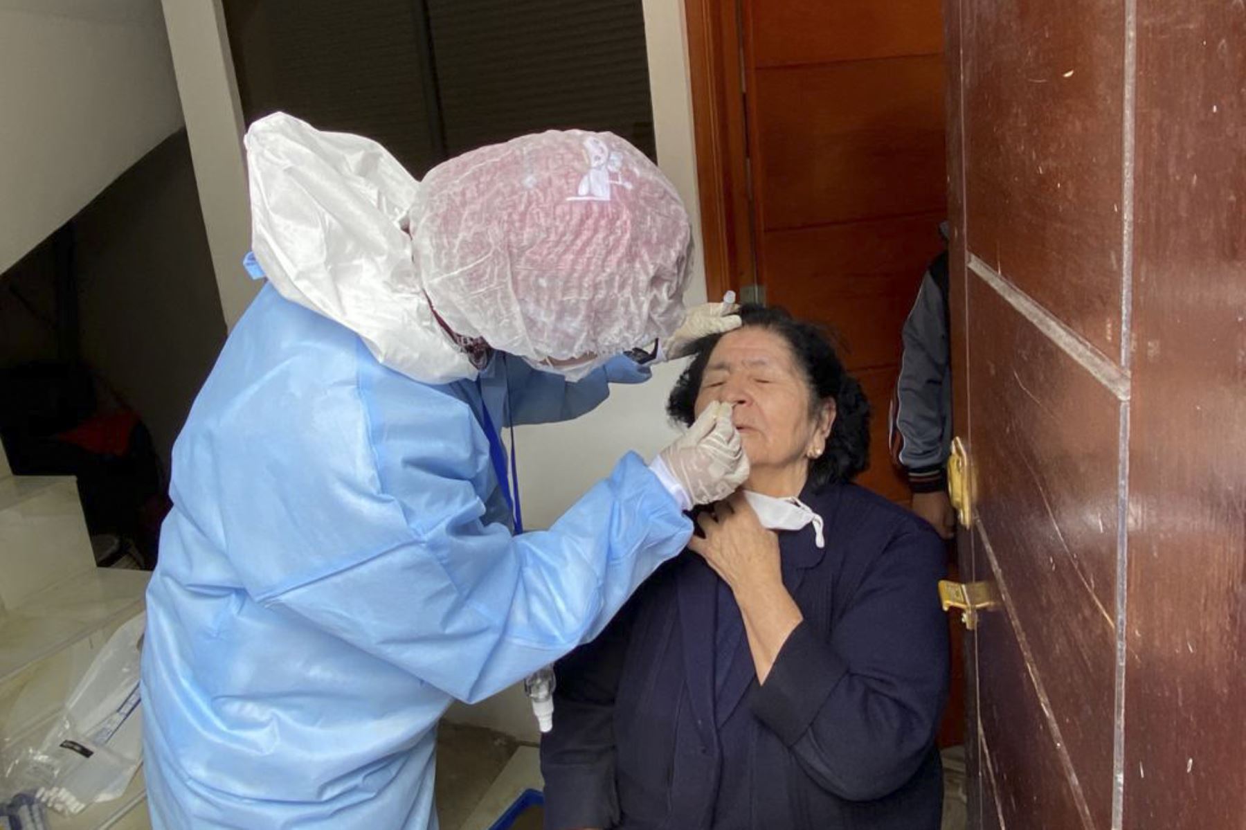Ante el alarmante incremento de contagios y muertes a causa de la pandemia del covid-19 en Cajamarca, se desplegó Operación Tayta. Foto: ANDINA/Difusión