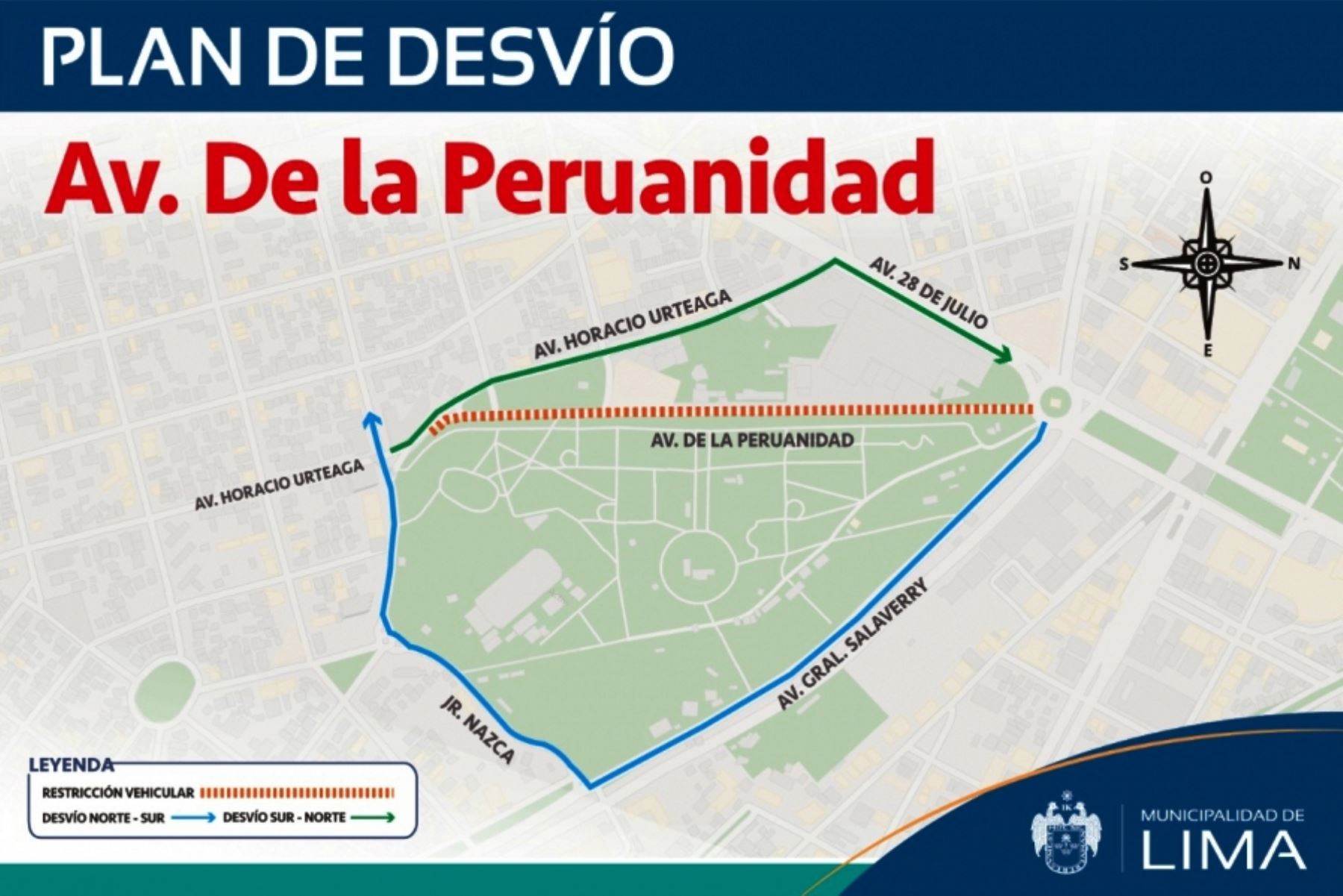 Elecciones 2021: conoce los desvíos vehiculares en Jesús María. Foto: ANDINA/Difusión.