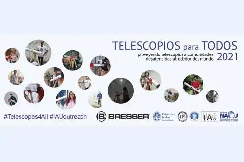 Lanzan concurso para adquirir telescopios firmados por astronautas y científicos.