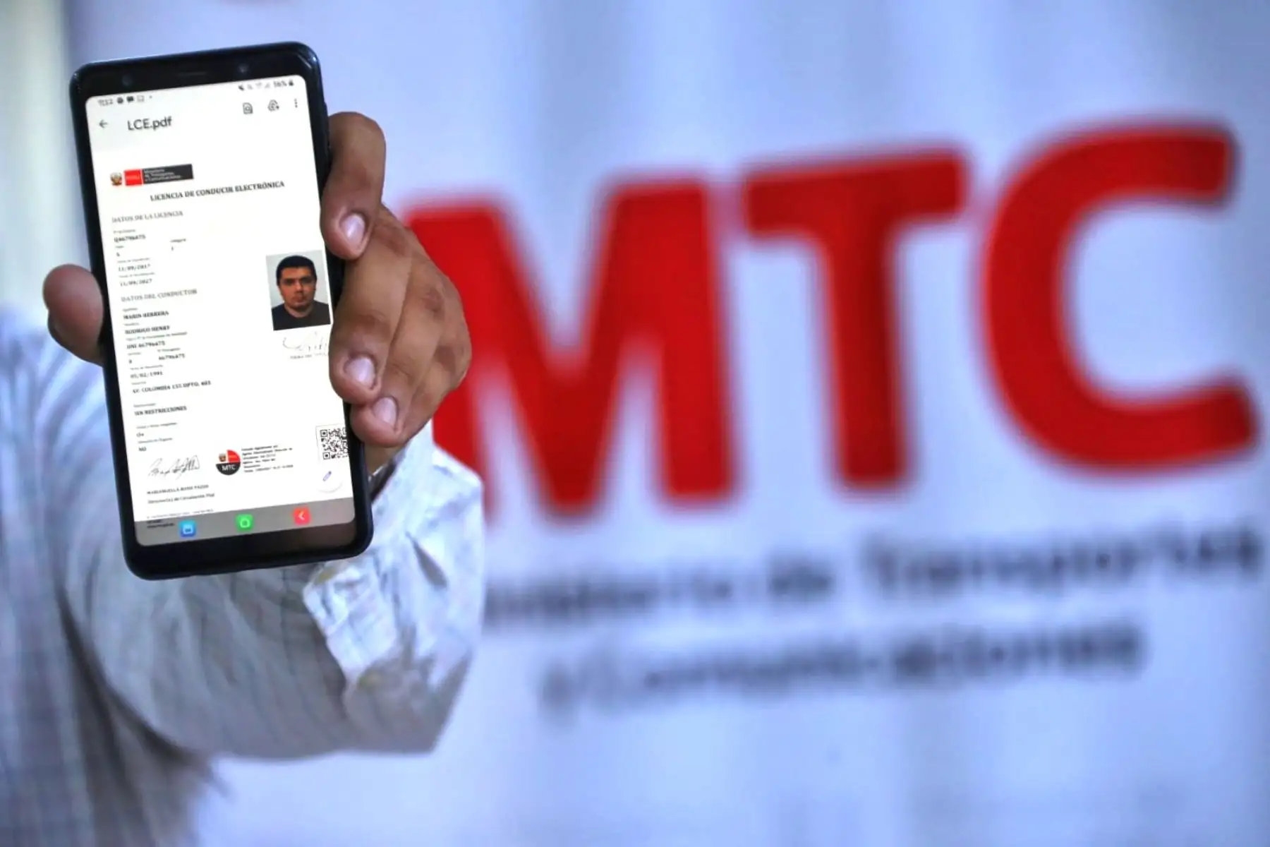 El costo de un brevete digital es de solo S/ 6.70 soles y puede estar listo en unos 20 minutos. Foto: ANDINA/Difusión