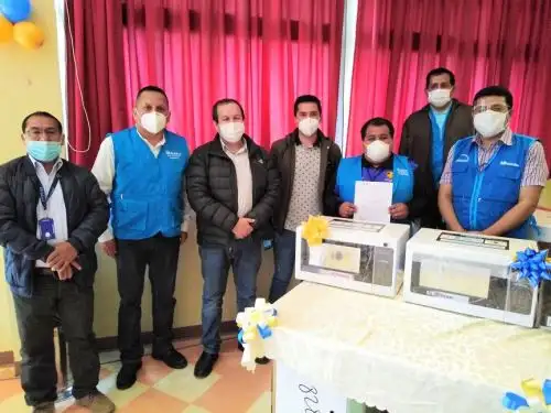 Los desarrolladores, Nery y Nilson, son estudiantes del noveno ciclo de Ingeniería Industrial en la Universidad Antonio Ruiz de Montoya (UARM), ganadores de la Beca 18 del Programa Nacional de Becas y Crédito Educativo (Pronabec) del Ministerio de Educación. Foto: Pronabec