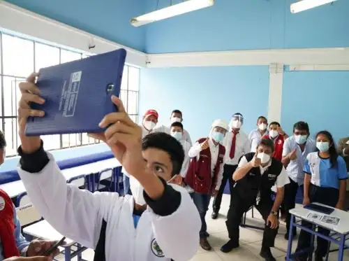 Piura ya dispone del total de las 77,012 tabletas electrónicas asignadas a esa región por el Ministerio de Educación. Estos equipos son distribuidos a las escuelas rurales de dicha región. ANDINA/Difusión