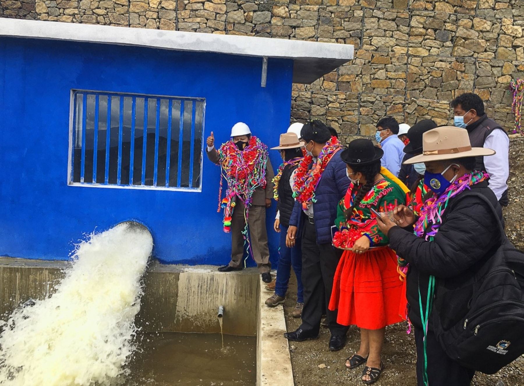 Gobierno Regional de Puno entregó la represa Kaphia para irrigar más de 140 hectáreas de cultivo en la provincia de Chucuito. ANDINA/Difusión