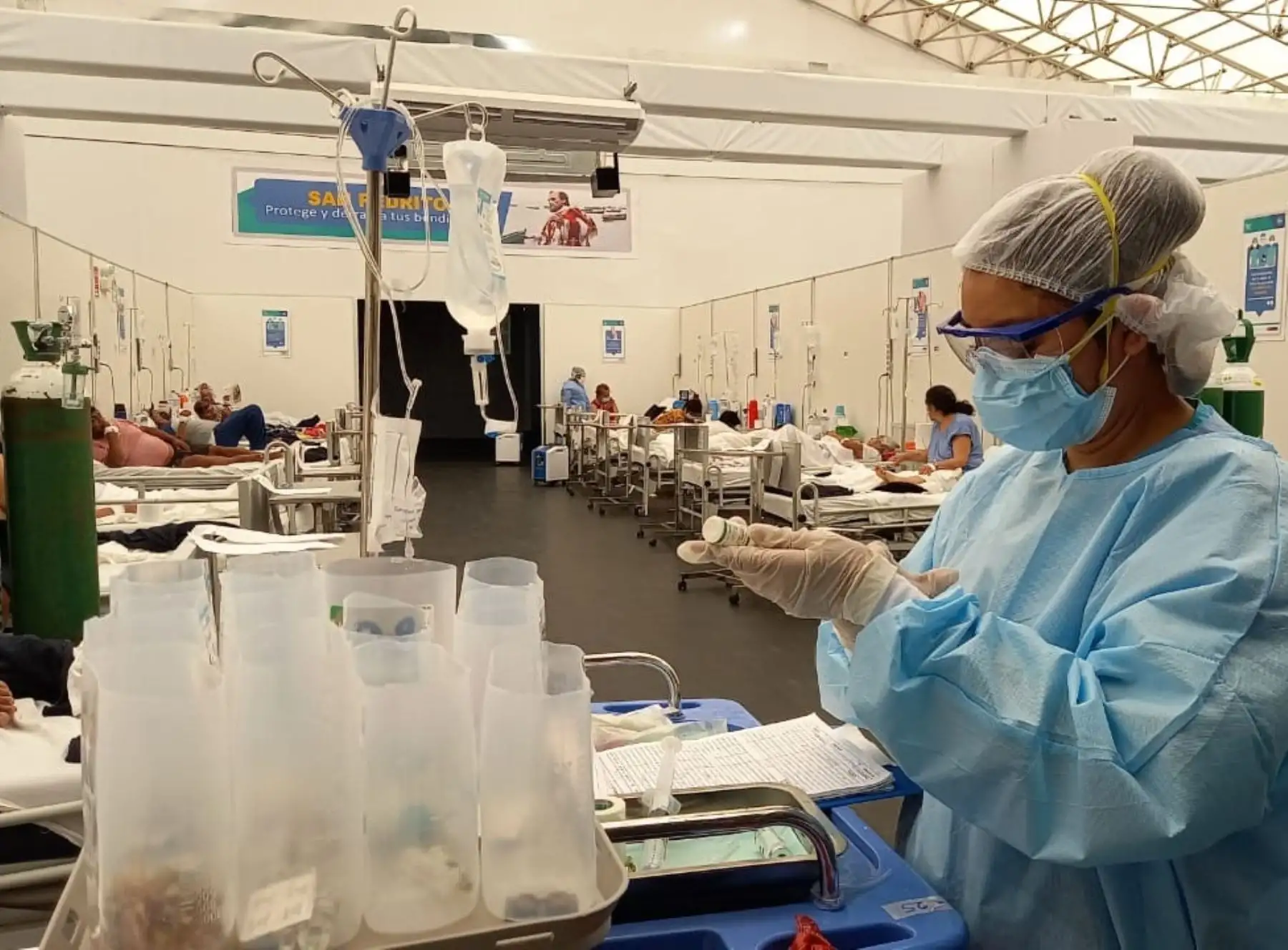La Dirección Regional de Salud de Áncash confirmó un caso de coronavirus (covid-19) con la variante brasileña en dicha región. ANDINA/Difusión