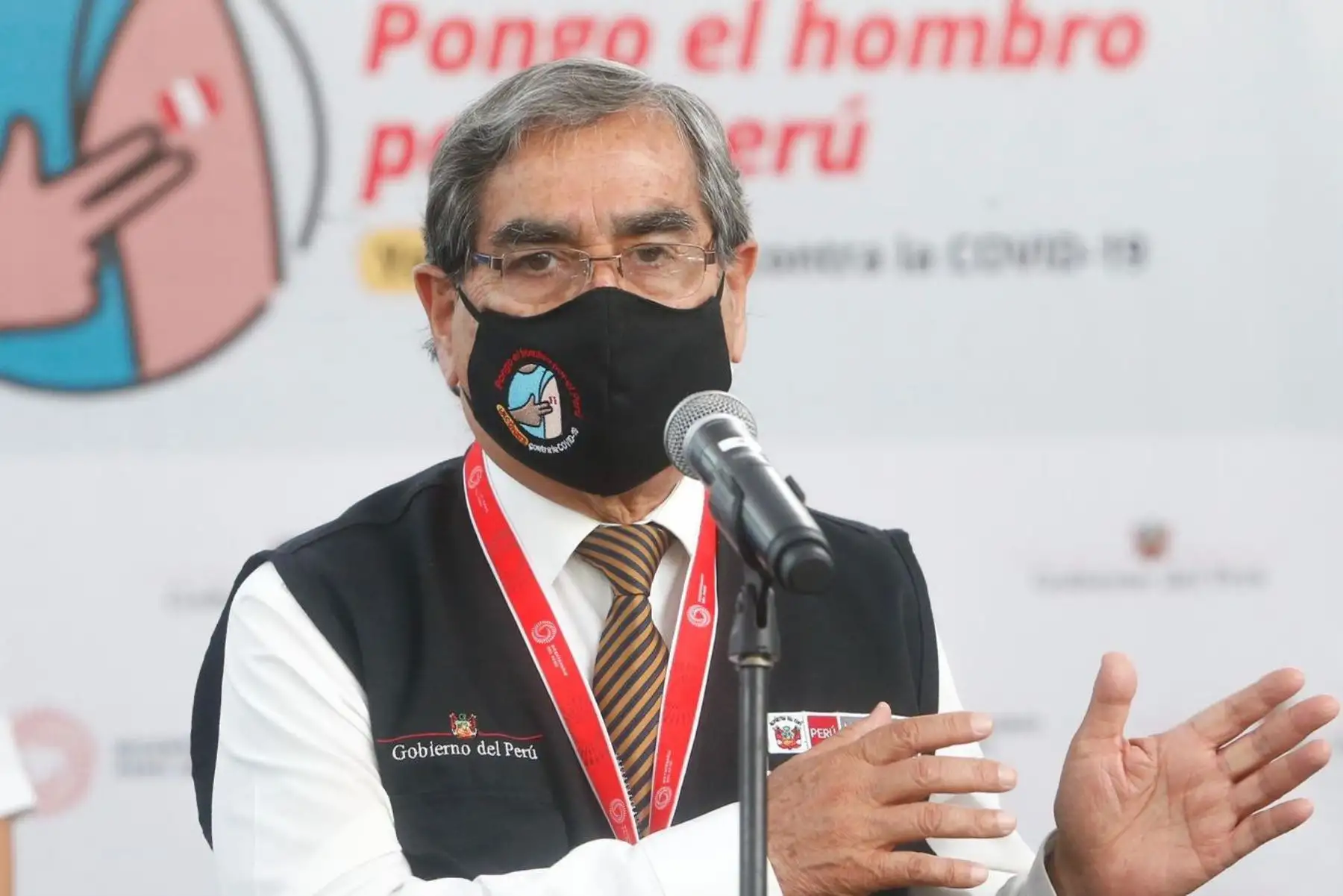 Ministro de Salud, Oscar Ugarte. ANDINA/Difusión