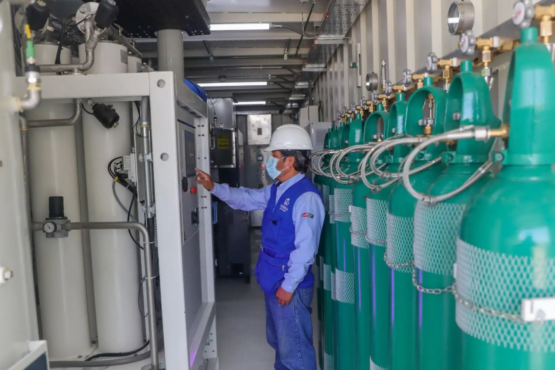 El presidente Francisco Sagasti lidera la entrega de camas UCI y equipamiento médico para los hospitales de Ica. Foto: ANDINA/Prensa Presidencia