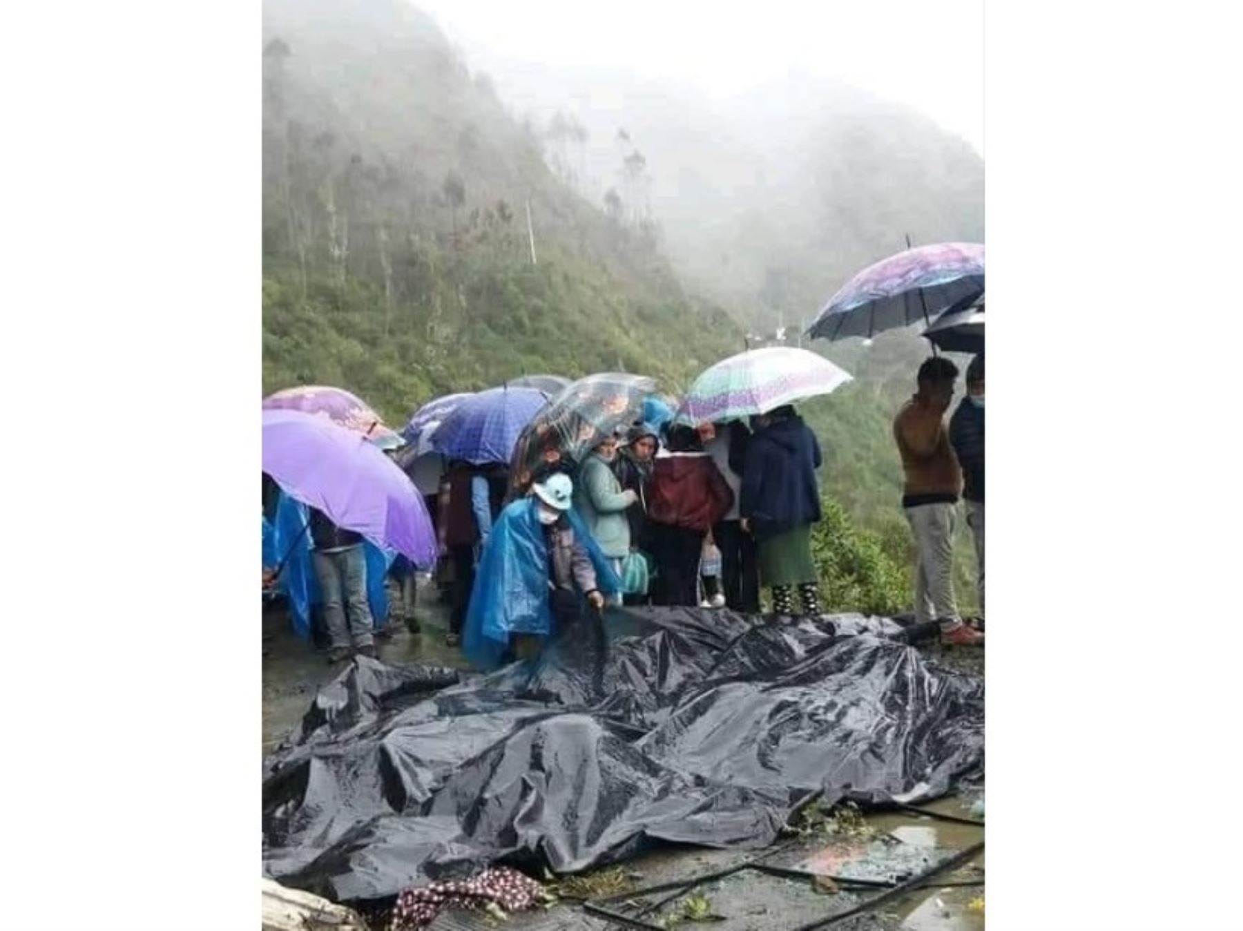 Autoridades identifican a las ocho víctimas mortales y a los siete heridos de la miniván que cayó a un abismo en Puno. Foto: Conexión Puno/Facebook