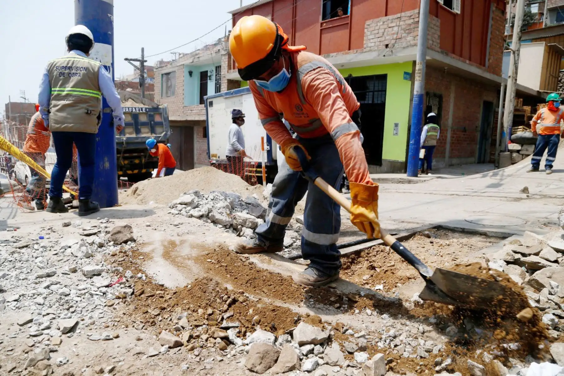 El proyecto contará con un financiamiento de S/ 238.5 millones y permitirá que más de 4,700 hogares de Comas e Independencia cuenten con servicios de agua potable y alcantarillado. Foto: ANDINA/Difusión