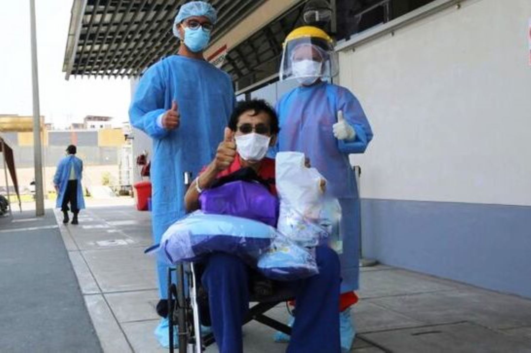 Médicos del Hospital de Villa El Salvador salvan vida a paciente con colapso pulmonar. Foto: ANDINA/Difusión.