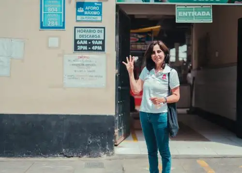 Patricia Arévalo, candidata a la vicepresidencia por Victoria Nacional.