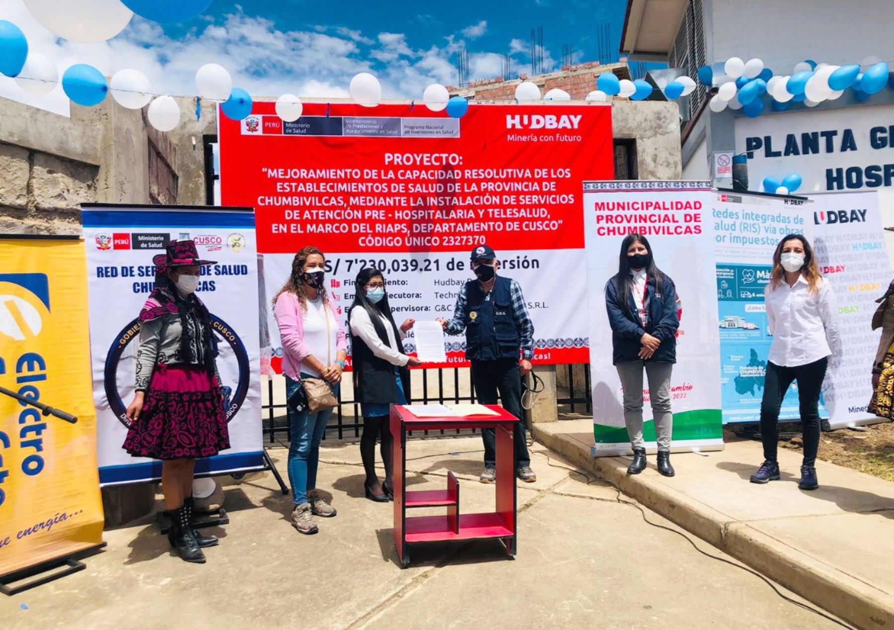 Cusco: se instalarán servicios prehospitalarios y de telesalud en Chumbivilcas.