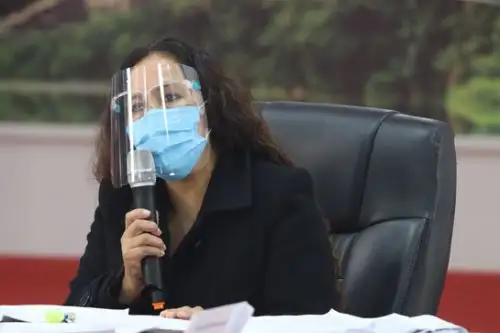 Rossy Gamarra Mercado, abogada de profesión, fue elegida responsable de la Oficina de Integridad Pública Interventor Preventor del Cusco. Foto: Gore Cusco