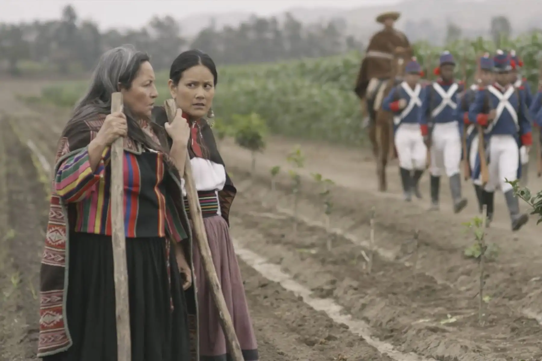 El último bastión es la primera serie peruana y la primera de una televisora estatal latinoamericana que llega a la plataforma mundial Netflix. El trabajo producido por TV Perú cosecha buenas críticas en Hispanoamérica. Foto: TV Perú