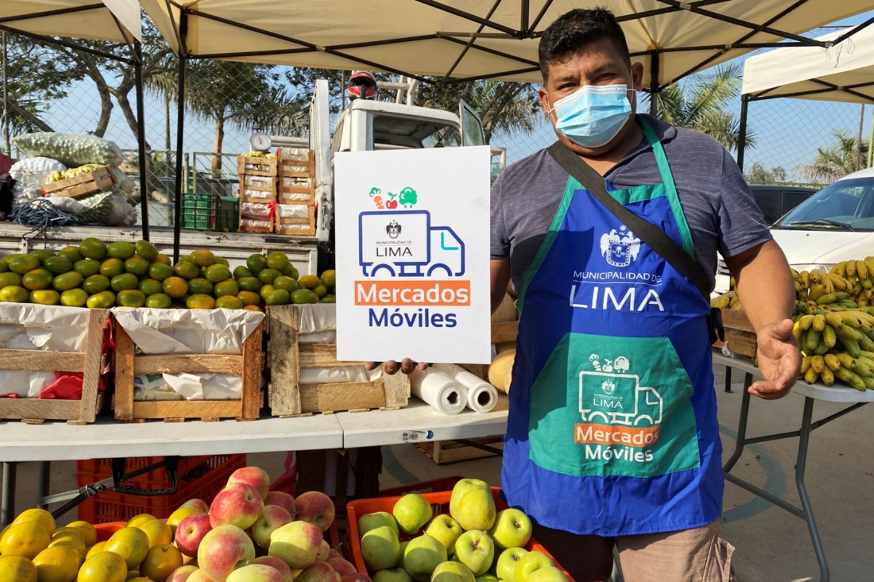 El Mercado Móvil de la Municipalidad de Lima visitará cuatro distritos de la capital ofreciendo alimentos saludables a precios accesibles. Foto: ANDINA/Difusión.
