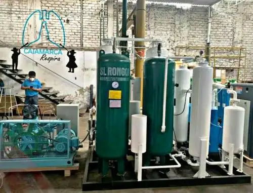 Colectivo Cajamarca Respira inicia colecta para comprar segunda planta de oxígeno que ayudará a la atención de pacientes críticos por covid-19 que reciben el tratamiento en sus domicilios. ANDINA/Difusión