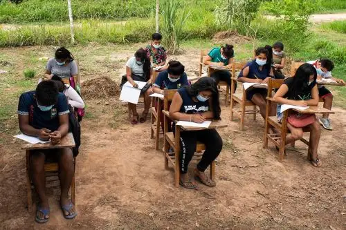 Frente a la pandemia del covid-19, los niños, niñas y adolescentes deben estar en el centro de la respuesta a la crisis, propone el Unicef. Foto: Unicef/cortesía.