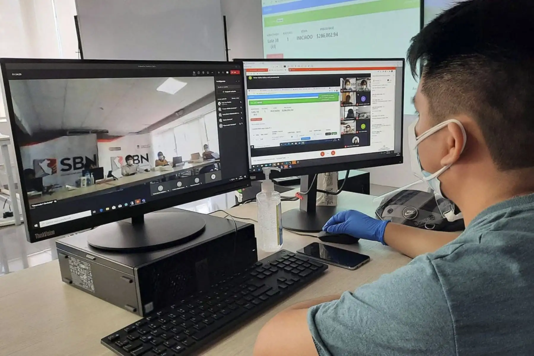 SBN subasta de manera virtual más de 300,000 m2 de terrenos del Estado. Foto: difusión.