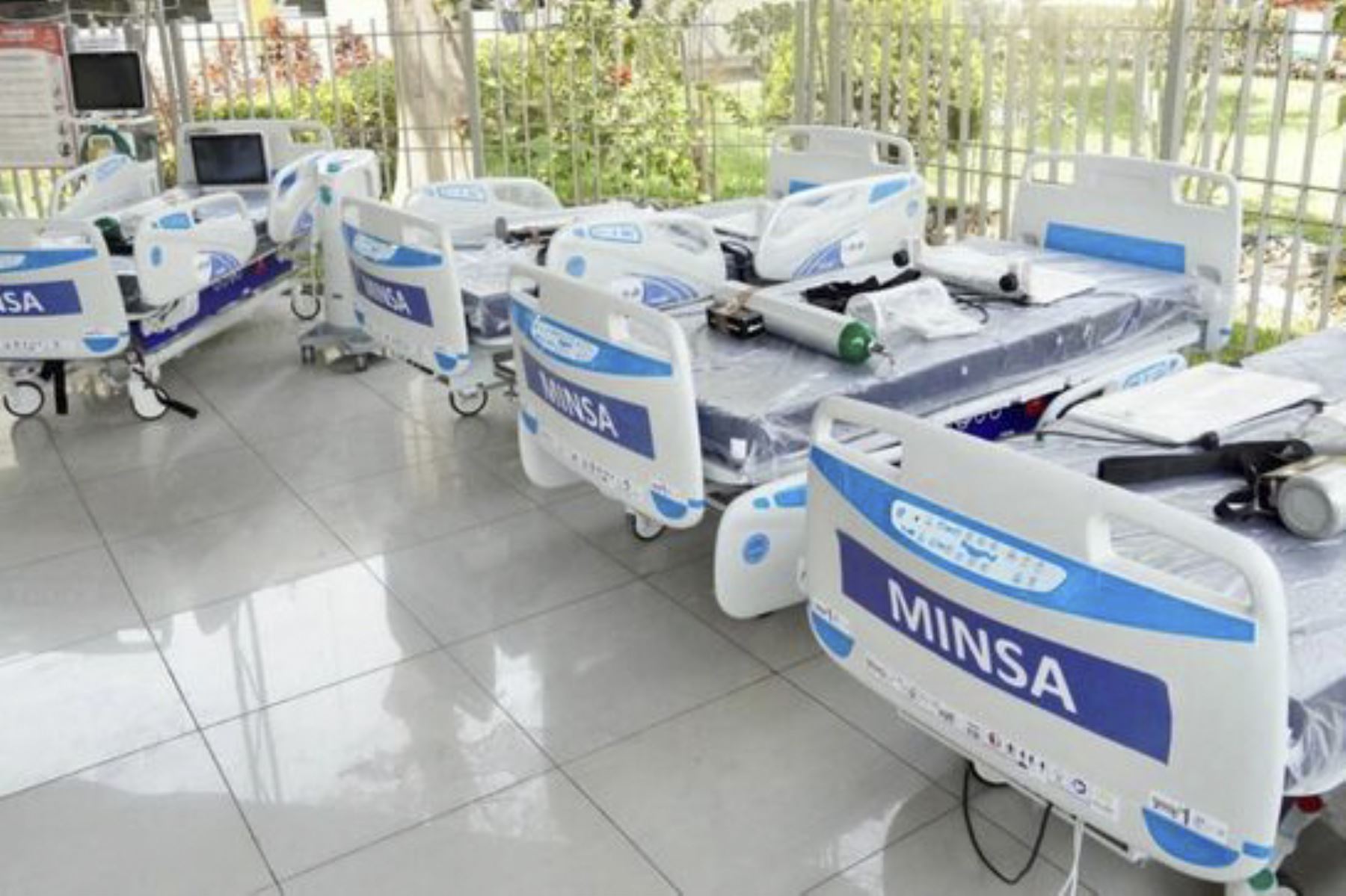 Minsa garantiza adquisición de camas UCI para afrontar la pandemia del covid-19. ANDINA/Difusión